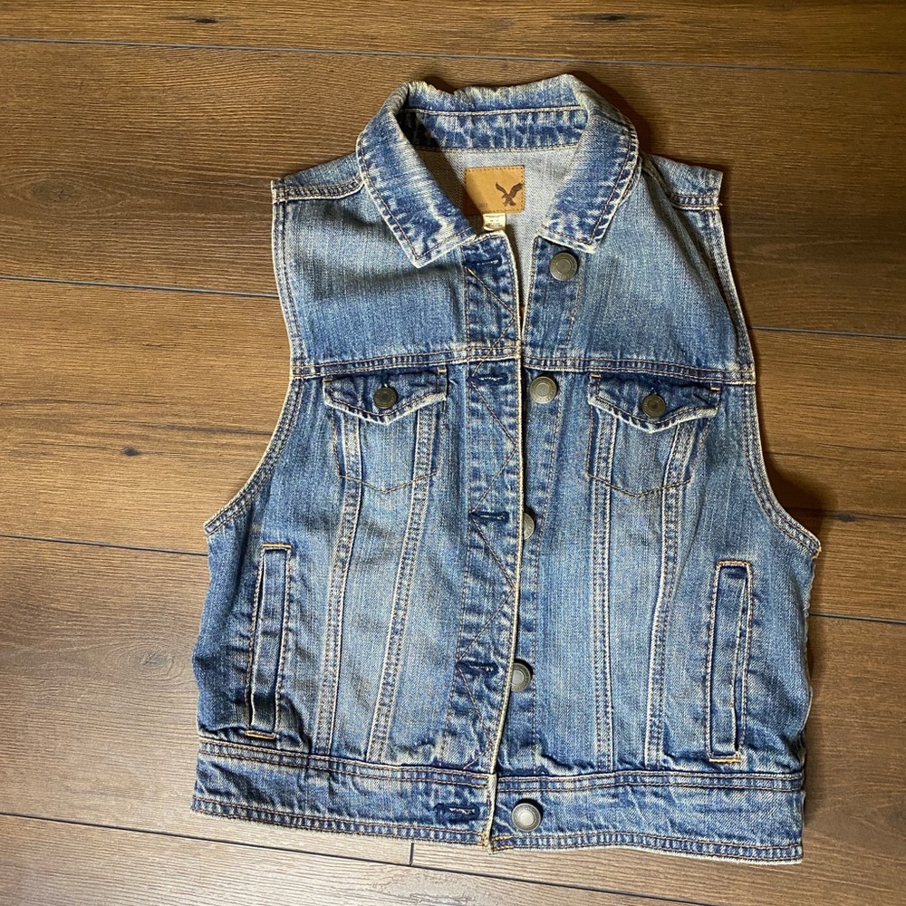 Denim vest